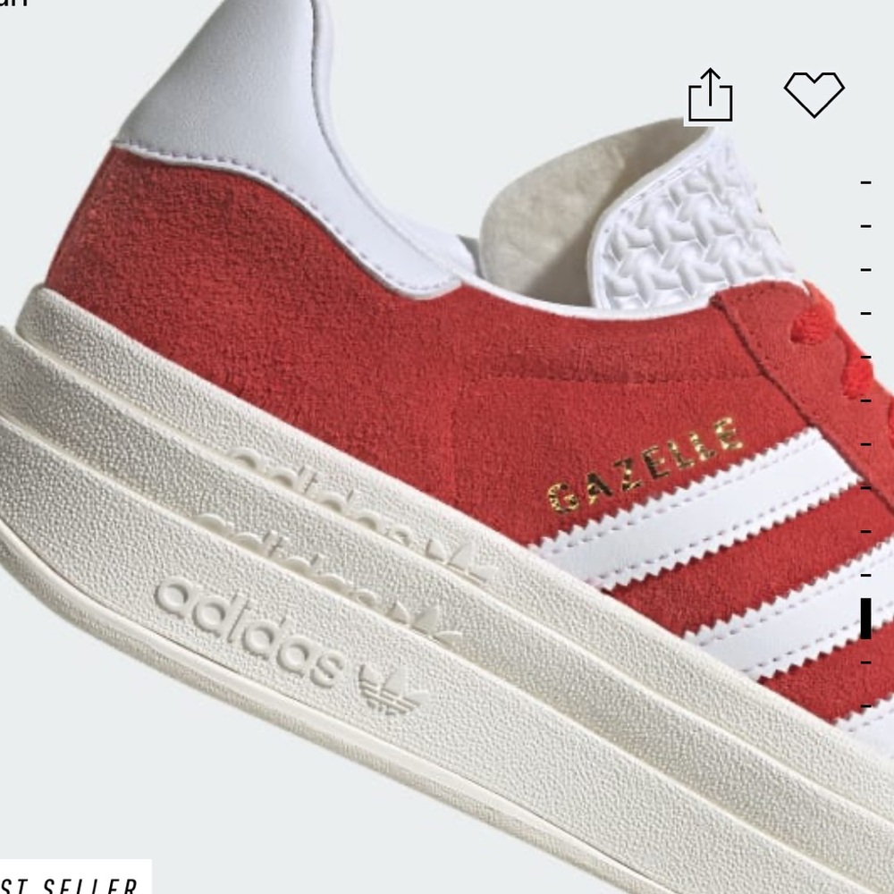 Gazelle bolds red